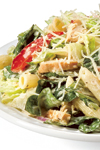 food and wine salad